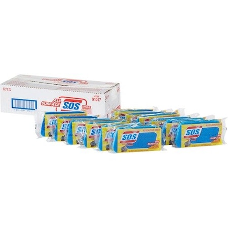 Clorox SPONGE, SCRUBBER, ALL-SURFACE, 12PK CLO91017CT